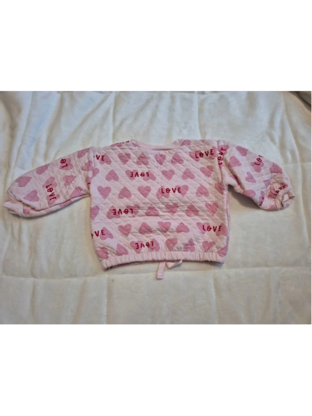 Girls Carter's Child of Mine Matching Set 2T Pink Red Hearts